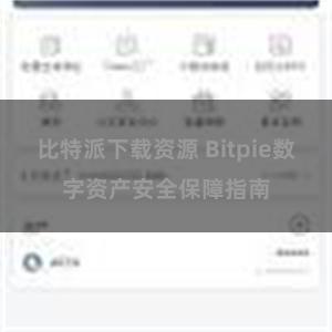 比特派下载资源 Bitpie数字资产安全保障指南